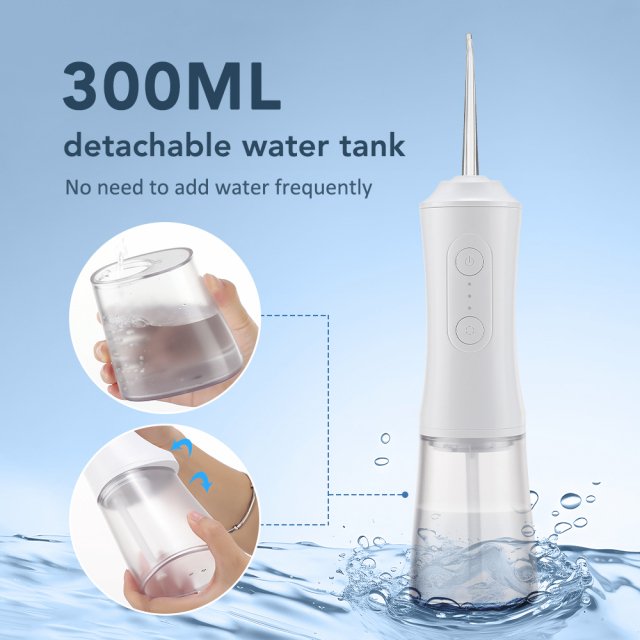 Portable Water Flosser for Teeth Whitening & Oral Care - Rechargeable & Waterproof - Image 6