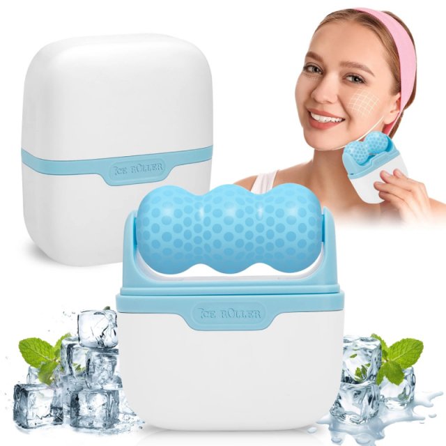 Double Head Ice Roller for Face, Eyes, and Body