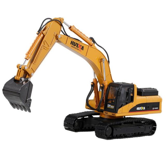 1/40 Large Metal Alloy Excavator Toy Model