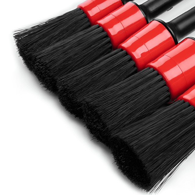 Auto Car Detailing Brush Set - 5pcs Car Washing Kit for Interior & Exterior Cleaning - Image 5