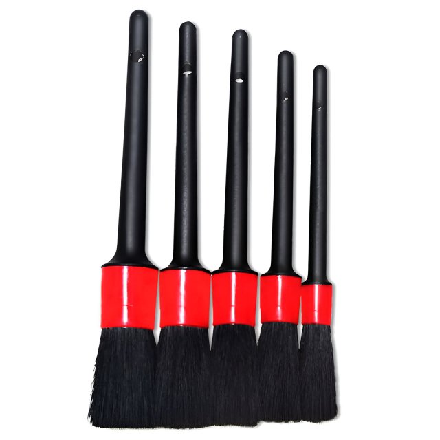 Auto Car Detailing Brush Set - 5pcs Car Washing Kit for Interior & Exterior Cleaning - Image 4