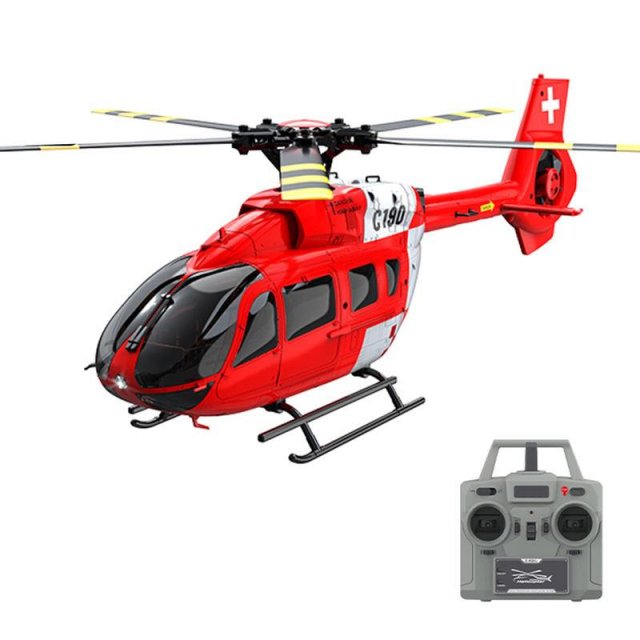 4-Channel Brushless Gyro-Stabilized Remote Control Helicopter with Altitude Hold