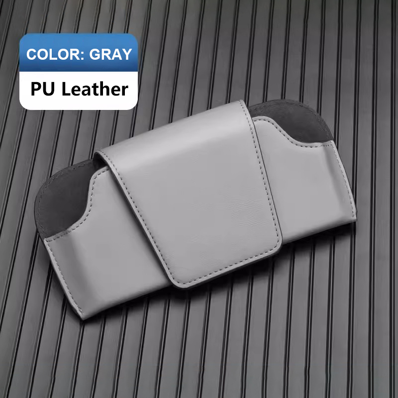 Gray PU Leather