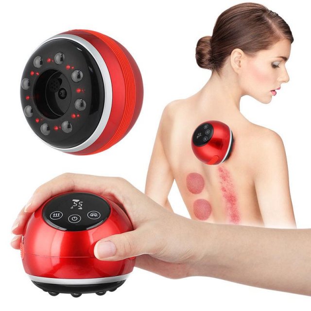 Electric Cupping Massage Device – Vacuum Suction & Scraping Therapy