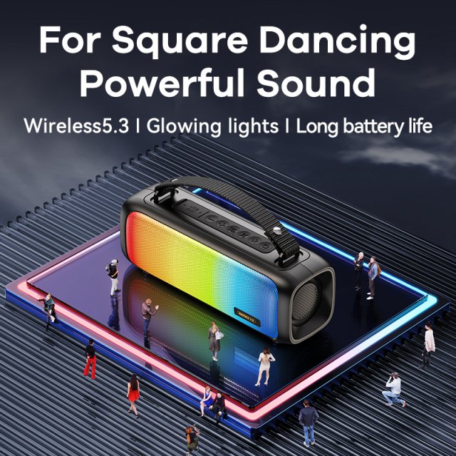 Portable Outdoor Wireless Speaker with 3D Surround Sound & Deep Bass - Image 3