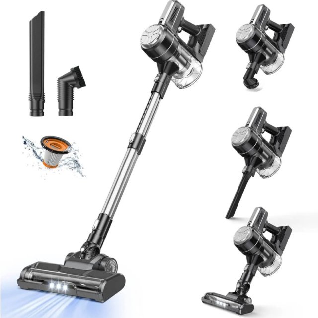 Cordless Stick Vacuum Cleaner with 40-Minute Run Time