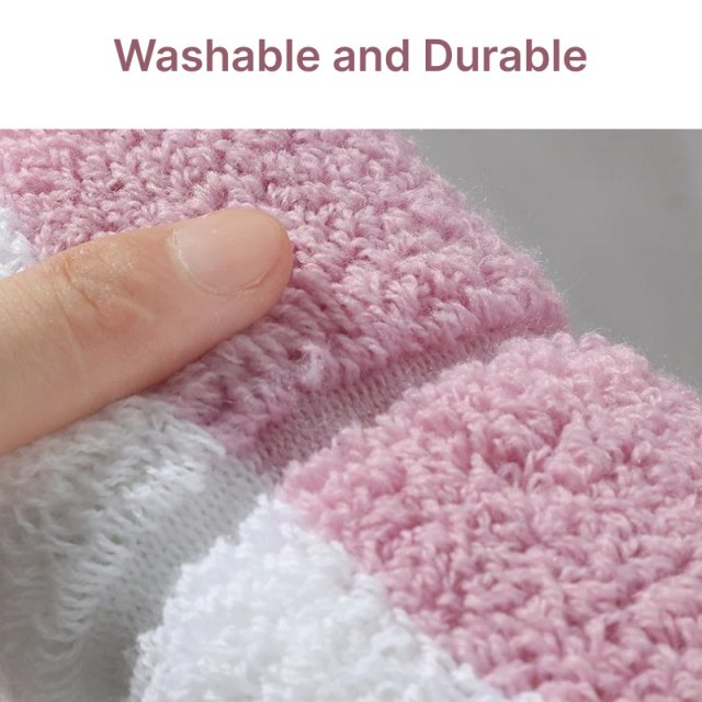 Soft Washable Nordic WC Lid Cover - Image 4