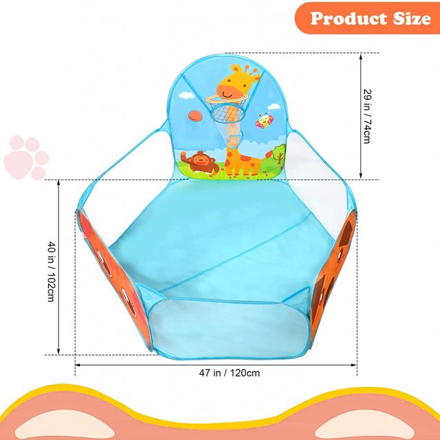 Portable Foldable Ball Pit Play Tent - Image 5