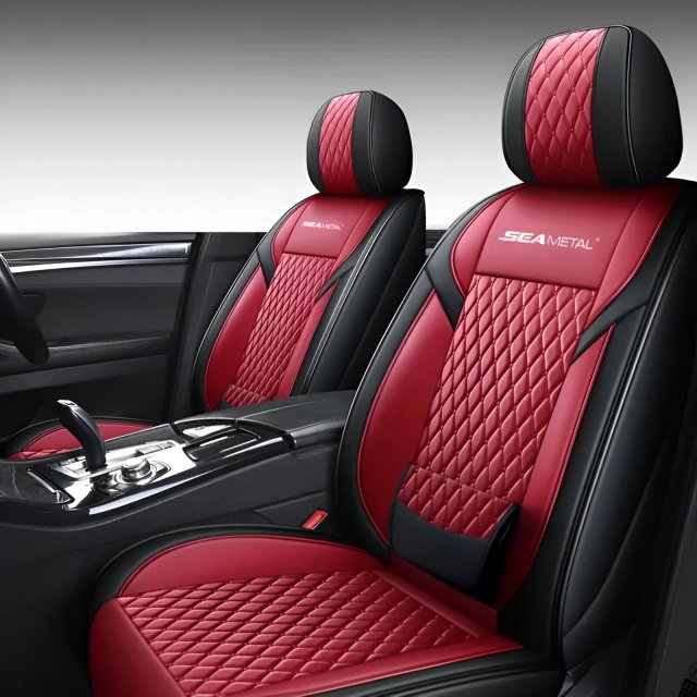 Premium Leather Car Seat Covers - Image 3