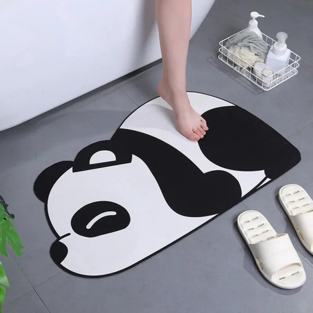 Super Absorbent Cute Animal Rug for Bathroom and Bedroom