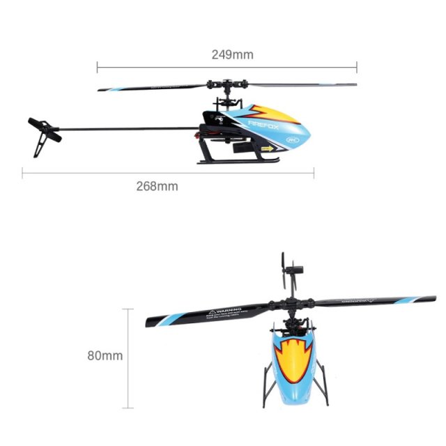 4-Channel Mini RC Helicopter with Gyro & Altitude Hold - Image 6