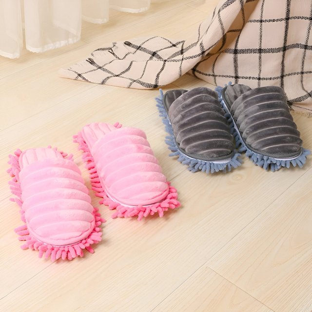 Microfiber Cleaning Slipper Shoes – Lazy Mop Slippers for Floor Dusting - Image 4