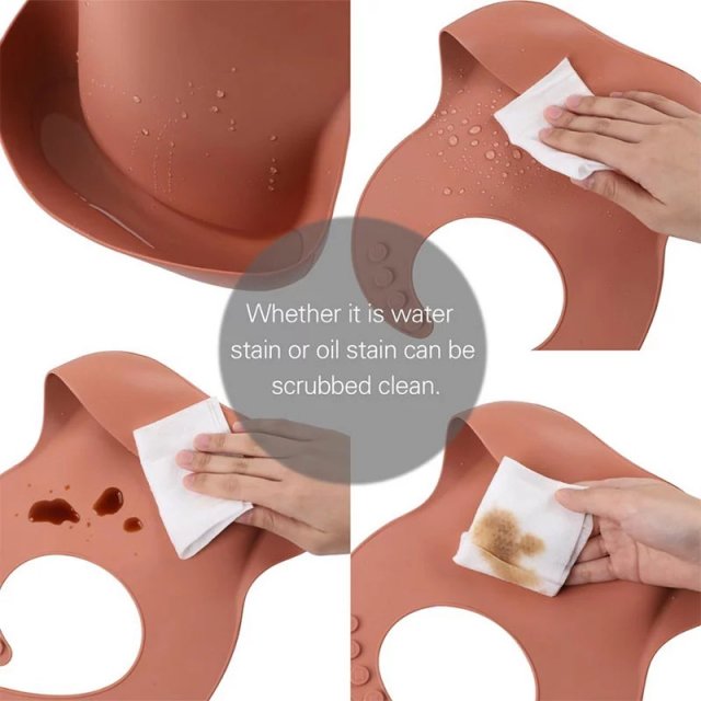 Silicone Baby Bib - Image 3