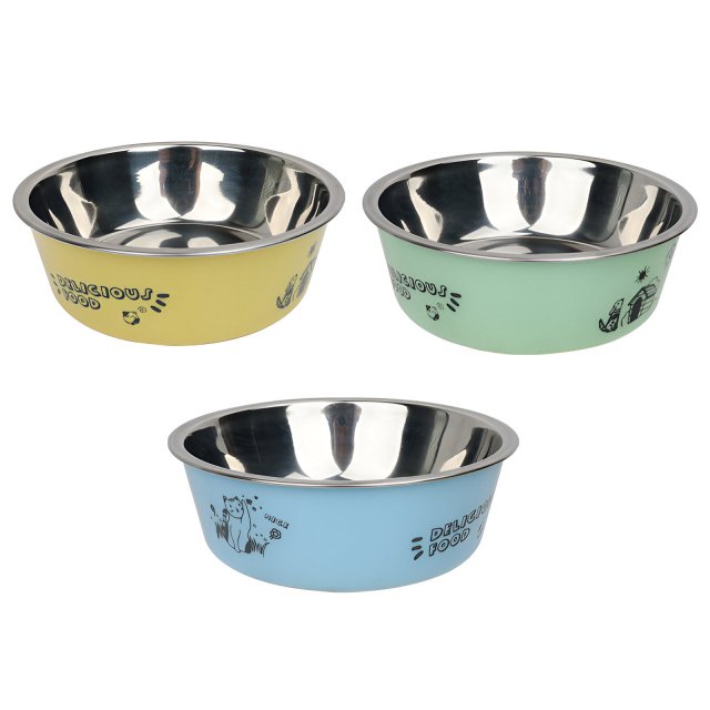 Durable Stainless Steel Pet Feeding Bowl