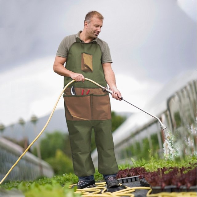 Gardening Prune Multi-Pocket Apron with Matching Extended Legguard - Image 6