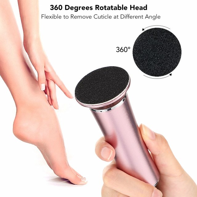 Electric Foot Callus Remover Pedicure Tool with Replacement Sandpaper - Image 3