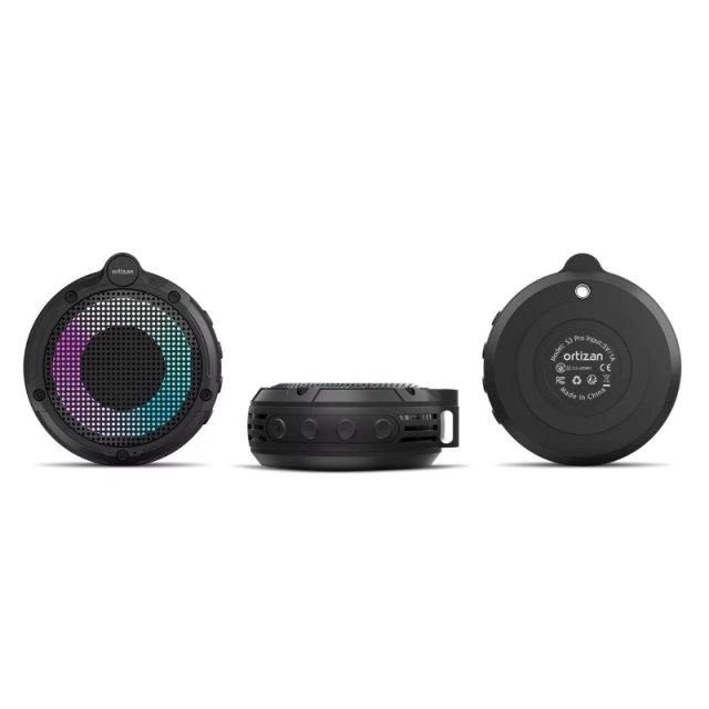 Waterproof Portable Bluetooth Speaker with RGB Light, FM Radio & TWS Pairing - Image 6