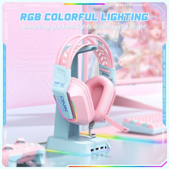 Wired Gaming Headset with RGB Lighting and MIC - Image 4