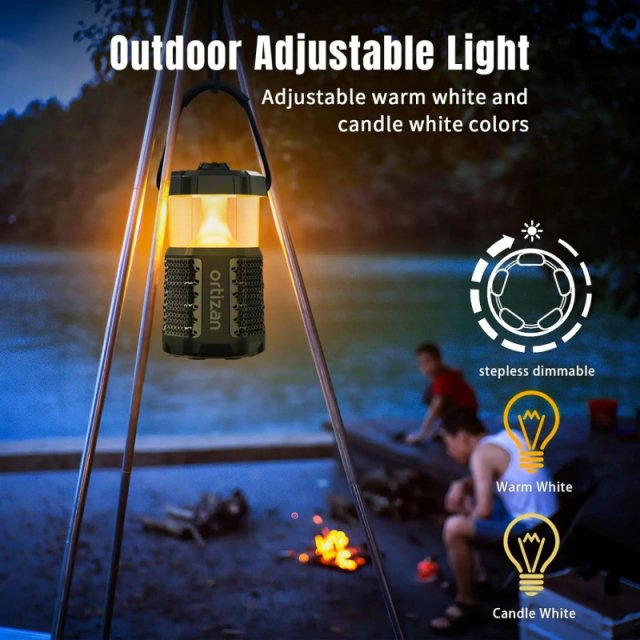 Outdoor Bluetooth Speaker with Camping Lantern, 40W Stereo & Waterproof Design - Image 6