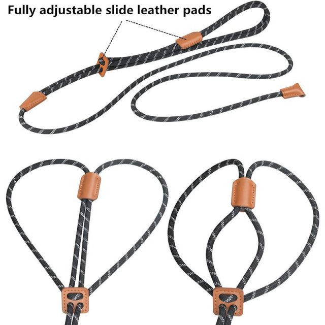 Durable Reflective Slip Dog Harness and Leash Set - Image 5