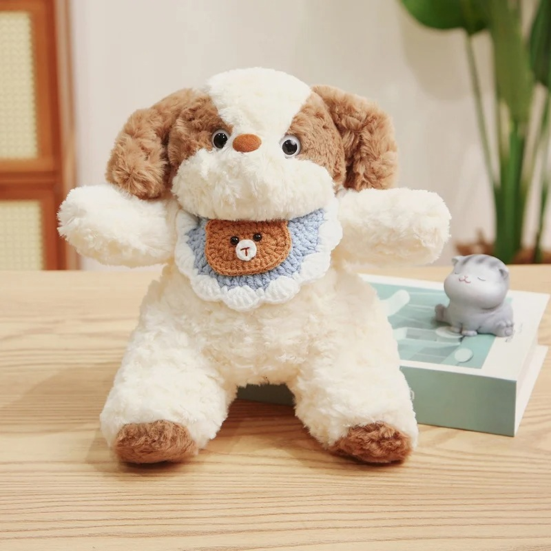 25cm / Dog with Bear Bib