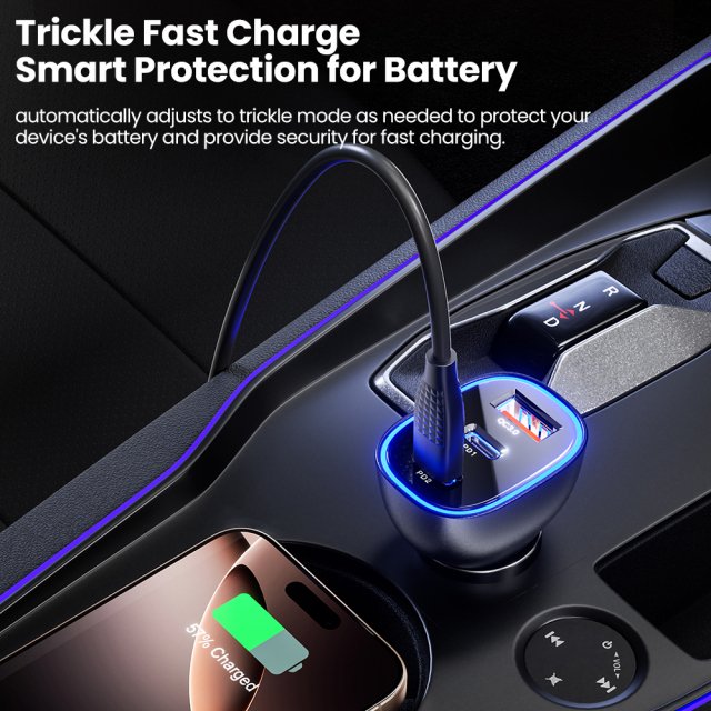 80W USB Car Charger - Image 3