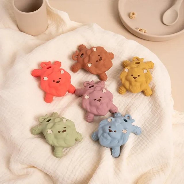 Lion-Shaped Teether for Babies