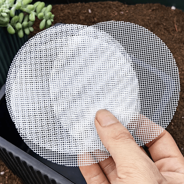 20pcs Bonsai Pot Mesh Drainage Screens