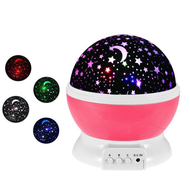 Starry Sky Night Light Projector for Kids