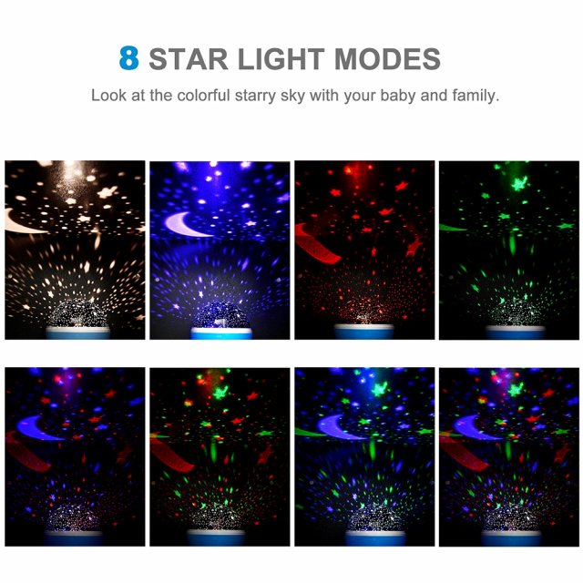 Starry Sky Night Light Projector for Kids - Image 4