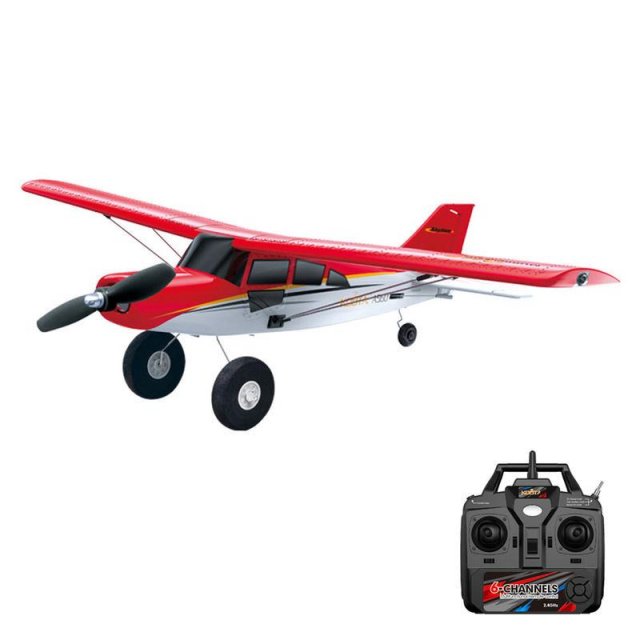 High-Performance A560 Remote Control Airplane with Brushless Motor and LED Lights