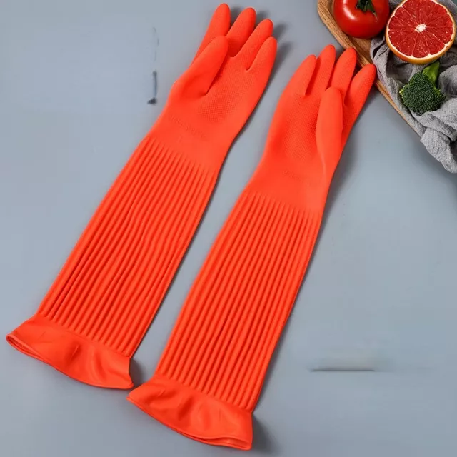 Lengthened Silicone Dishwashing Gloves - Image 6