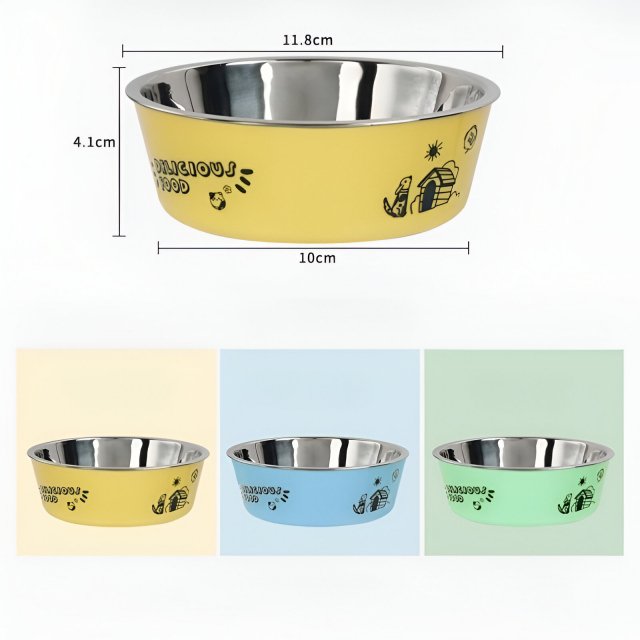 Durable Stainless Steel Pet Feeding Bowl - Image 6