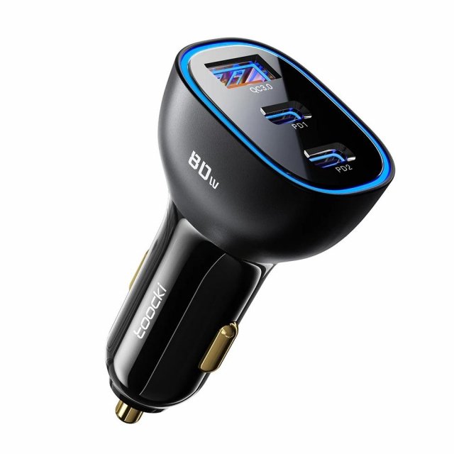 80W USB Car Charger