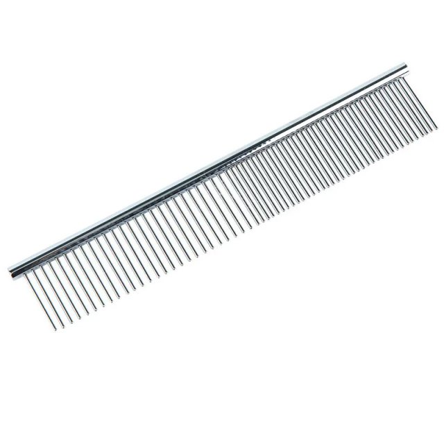 Stainless Steel Dual Purpose Pet Grooming Comb - Image 6