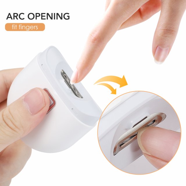 Automatic Electric Nail Clippers with Light - Image 4