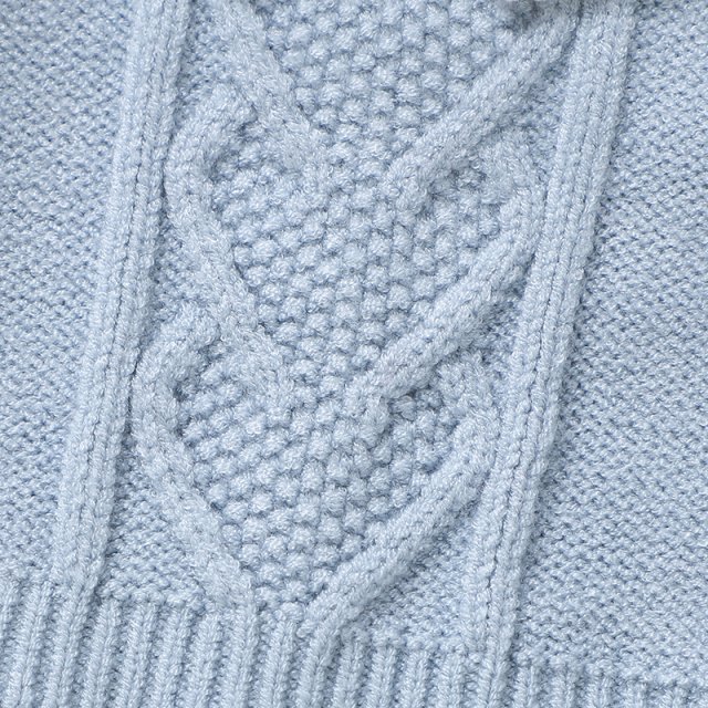 Knitted Baby Sweater Dress - Image 6