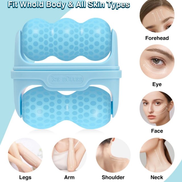 Double Head Ice Roller for Face, Eyes, and Body - Image 4