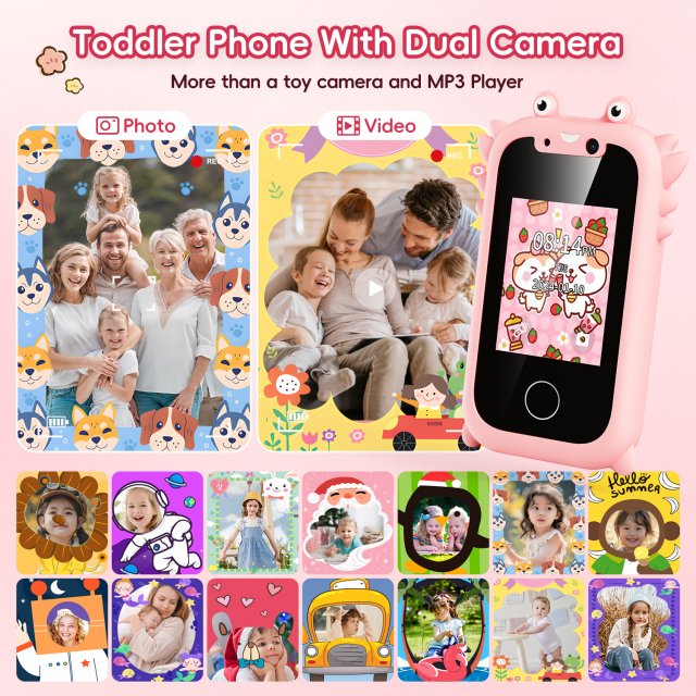 Kids Dual Camera Smart Educational Toy Phone - Image 4