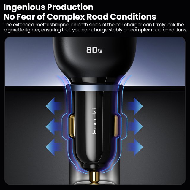 80W USB Car Charger - Image 5