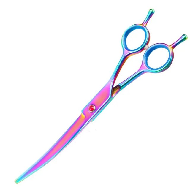 7.5-Inch Up Curved Pet Grooming Scissors - Image 5