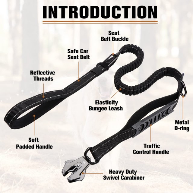 Tactical Heavy Duty Dog Leash - Image 5