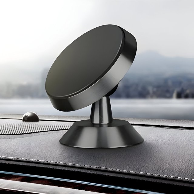 Universal Magnetic Car Phone Holder Stand – 360° Air Vent Mount for GPS & Smartphones