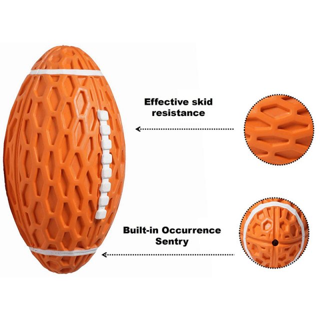 Durable Squeaky Rubber Dog Ball - Image 3