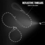 Anti-Choking Reflective Dog Leash With Two Padded Handles For Medium-Large Dogs 5 Db031097F295832276299475Becdb9C6.Jpg
