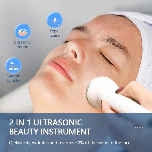 Ultrasonic Facial Skin Care Beauty Machine – Face Lifting, Tightening, and Pores Cleansing Massager - Image 3