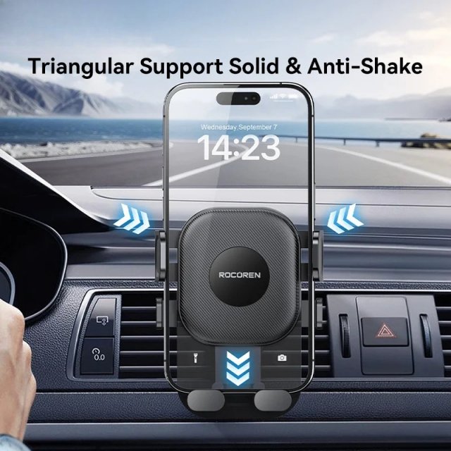 360° Rotating Gravity Mount Car Phone Holder - Image 4