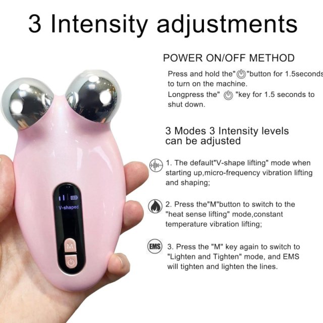 Face Lifting Machine Anti-Aging Facial Massager with EMS Microcurrent - Image 6