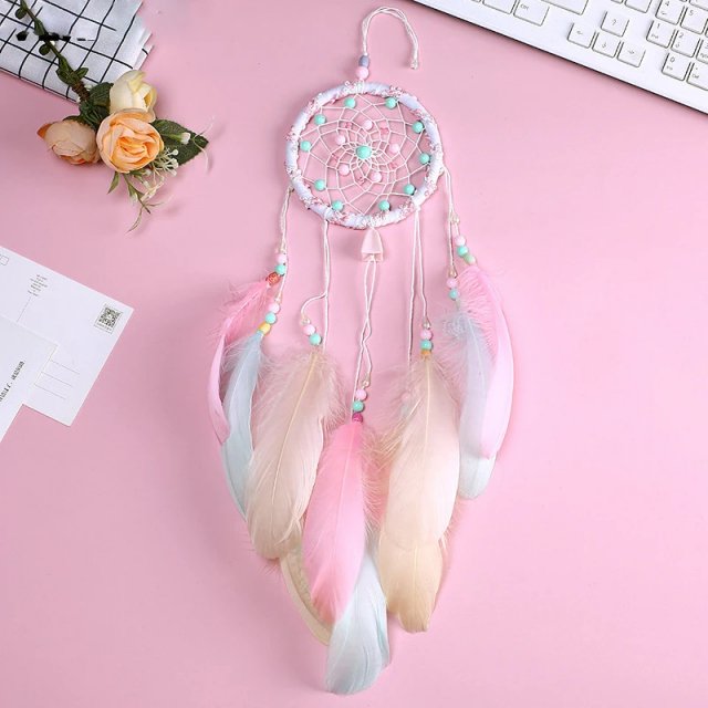 Large Unicorn Dream Catcher - Colorful Nordic Room Decor for Girls & Weddings - Image 4