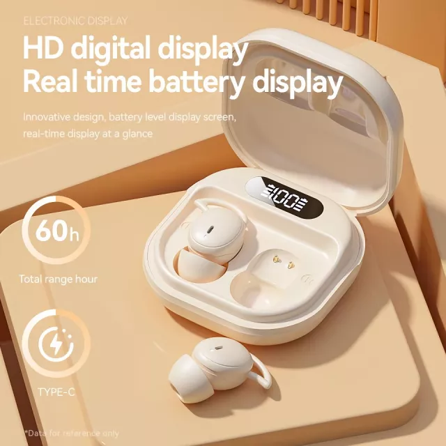 Invisible Bluetooth Sleep Headphones – Mini Wireless 9D HIFI Noise Cancelling Earbuds - Image 5